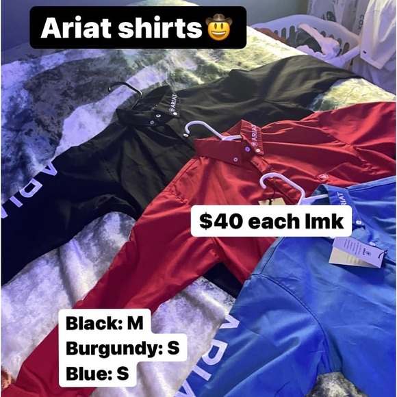 Ariat Other - Ariat cowboy long sleeve shirts